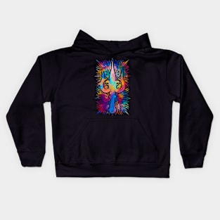 Trisula  -Trident of Shiva Kids Hoodie